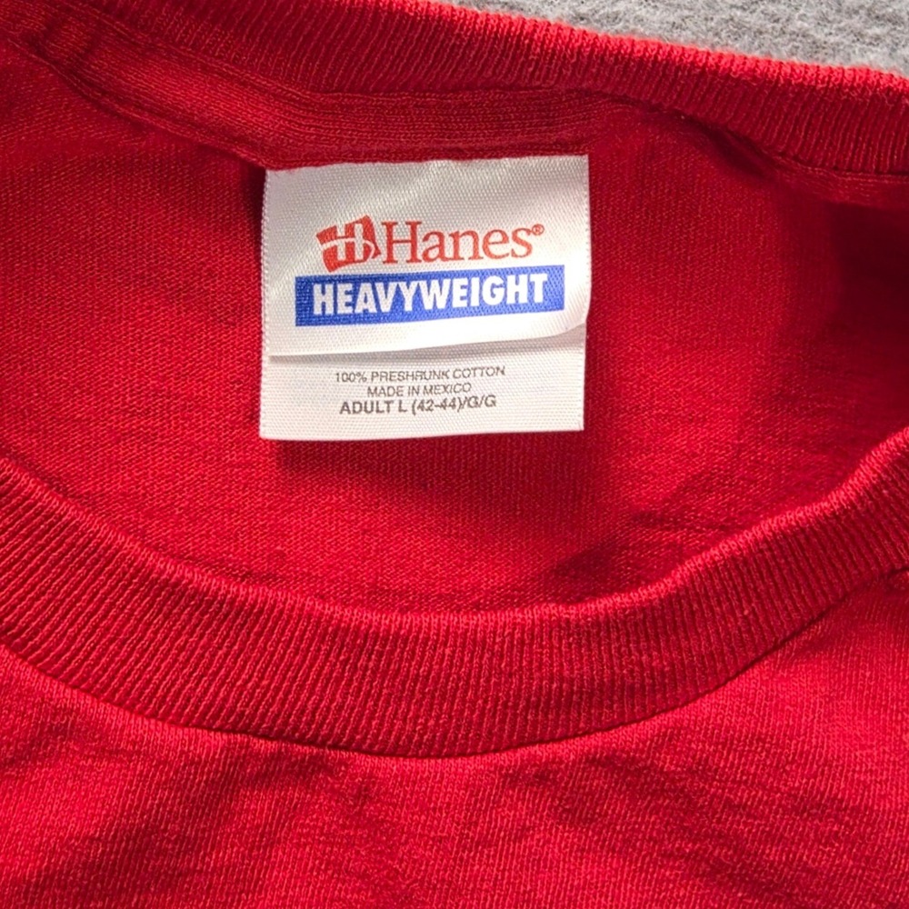 The‎ Beatles American Tour 1964 Graphic T-Shirt Mens Large Red Tee Hanes - Picture 3 of 8